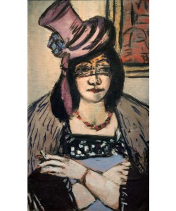 Max Beckmann, Dame mit Hut und Schleier