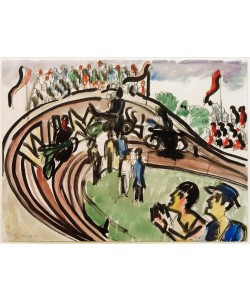 Ernst Ludwig Kirchner, Motorradrennen