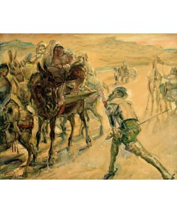 Max Slevogt, Don Quijote und Dulcinea 