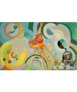 Robert Delaunay, Entwurf für das Wandbild ‘Luft, Eisen, Wasser'