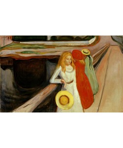 Edvard Munch, Mädchen auf der Brücke