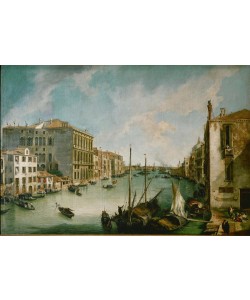 Bernardo Bellotto, Der Canal Grande in Venedig, von San Vio aus gesehen