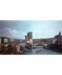 Bernardo Bellotto, Der alte Ponte delle Navi in Verona