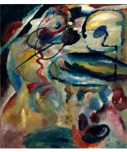 Wassily Kandinsky, Erstes gegenstandsloses Bild mit Kreis