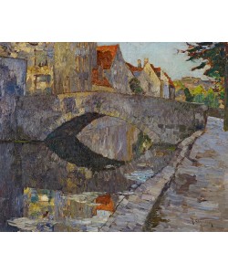 Max Clarenbach, Sonniger Tag in der Altstadt