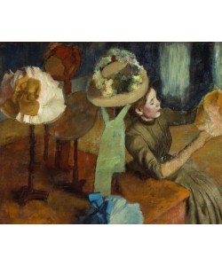 Edgar Degas, Bei der Hutmacherin