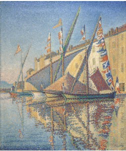 Paul Signac, Tartanes pavoisées