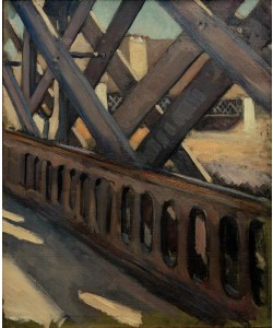 Gustave Caillebotte, Le pont de l’Europe, étude partielle