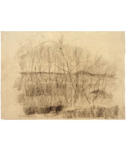 Piet Mondrian, Landschaft mit Bäumen