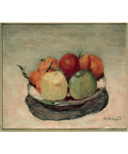 Pierre Bonnard, Assiette de fruits ou Les pommes