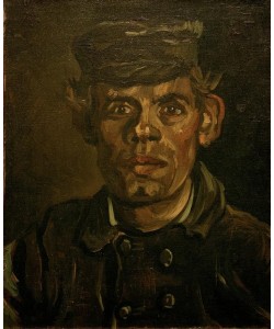 Vincent van Gogh, Porträt eines jungen Bauern mit Schirmkappe