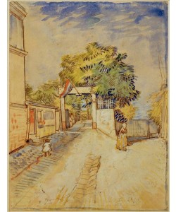 Vincent van Gogh, Eingang zum Moulin de la Galette