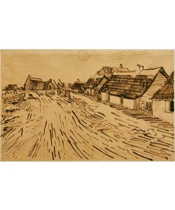 Vincent van Gogh, Sonnenbeschienene Häuser in Les Saintes-Maries-de-la-Mer