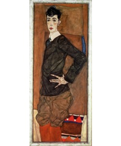 Egon Schiele, Bildnis Erich Lederer