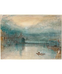 JOSEPH MALLORD WILLIAM TURNER, Luzern im Mondlicht
Lucerne by Moonlight