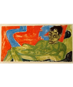 Ernst Ludwig Kirchner, Porträt Otto Mueller