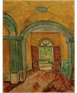 Vincent van Gogh, Vestibül in der Heilanstalt