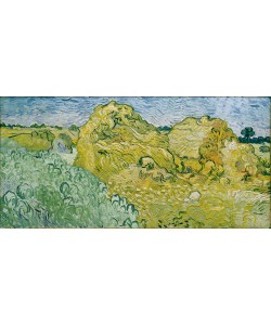 Vincent van Gogh, Feld mit Heuschobern