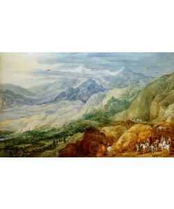 Jan Brueghel der Ältere, Hochgebirgslandschaft