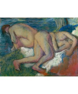 Edgar Degas, Deux femmes au bain