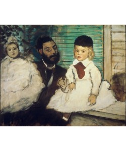 Edgar Degas, Le Vicomte Ludovic Lepic et ses filles