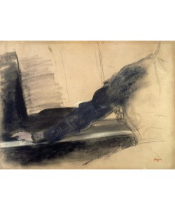 Edgar Degas, Etude pour la main droite de ‘Madame Camus au piano'