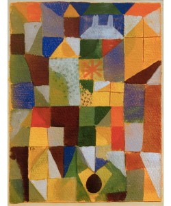 Paul Klee, Städtische Komposition m. d. gelben Fenstern