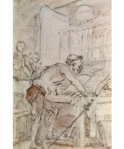 Jean-Honoré Fragonard, Don Quichotte lisant