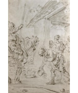 Jean-Honoré Fragonard, Don Quichotte arrive à une auberge