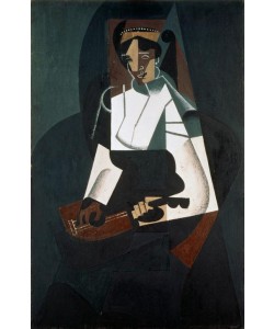 Juan Gris, La femme à la mandoline