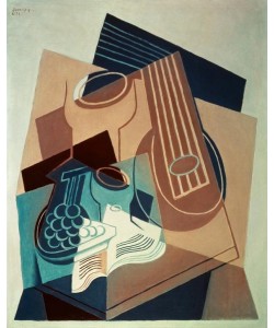 Juan Gris, Mandoline et raisins