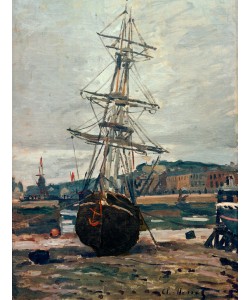 Claude Monet, Bateau échoué à Fecamp