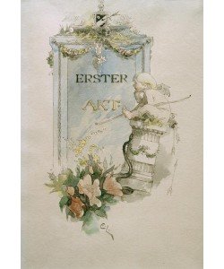 Carl Larsson, Erster Akt