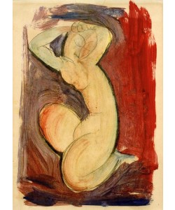 Amedeo Modigliani, Rote Karyatide