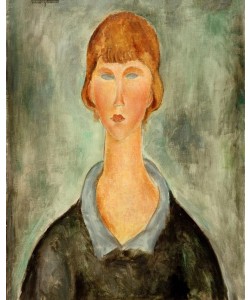 Amedeo Modigliani, Porträt einer jungen Frau