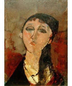 Amedeo Modigliani, Kopf eines Mädchens (Louise)
