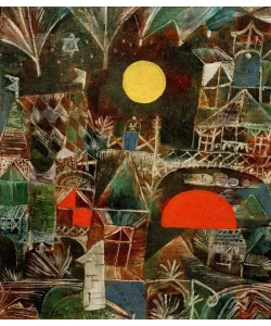 Paul Klee, Mondauf-Sonnenuntergang