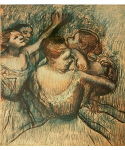 Edgar Degas, Vier Tänzerinnen in Halbfigur