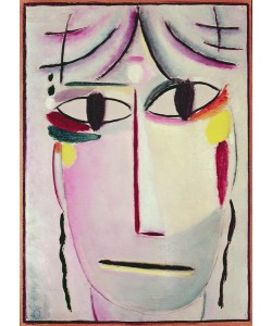 Alexej von Jawlensky, The Redeemer's Face, 1920 (oil on canvas)