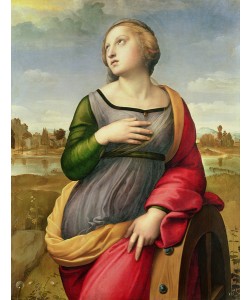 Raphael, St. Catherine of Alexandria, 1507-8 (oil on panel)