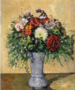 Paul Cézanne, Bouquet of Flowers in a Vase, c.1877 (oil on canvas)