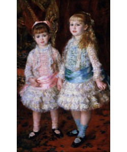 Pierre-Auguste Renoir, Pink and Blue or, The Cahen d'Anvers Girls, 1881 (oil on canvas)