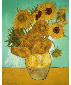 Vincent van Gogh, Sunflowers, 1888 (oil on canvas)
