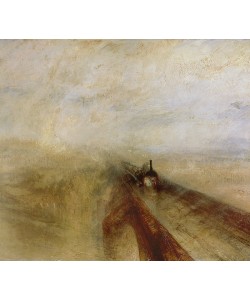 Joseph Mallord William Turner, Rain Steam and Speed, The Great Western Railway, painted before 1844 (oil on canvas) (detail of 4053)