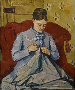 Paul Cézanne, Madame Cezanne sewing