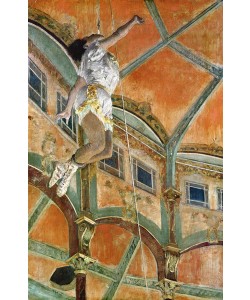 Edgar Degas, Miss La la at the Cirque Fernando, 1879 (oil on canvas)