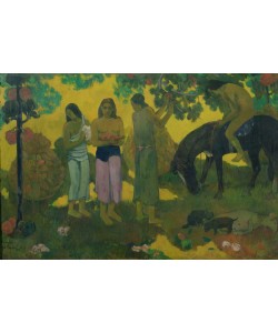 Paul Gauguin, Rupe Rupe (Fruit Gathering), 1899 (oil on canvas)