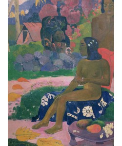 Paul Gauguin, Vairaumati Tei Oa (Her Name is Vairaumati), 1892 (oil on canvas)