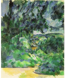 Paul Cézanne, Blue Landscape, c.1903 (oil on canvas)