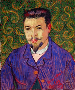 Vincent van Gogh, Portrait of Dr. Felix Rey, 1889 (oil on canvas)